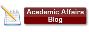 Academic Affairs Blog Academic Affairs Blog button