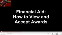 Financial Aid: how to accept awards Financial Aid: how to accept awards