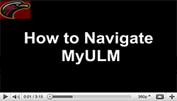 How to navigate MyULM How to navigate MyULM