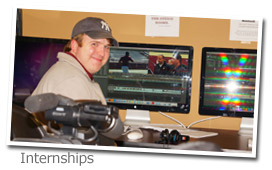 internship student in tv studio internships, student in tv studio