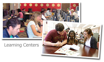 learning centers two photos of learning labs