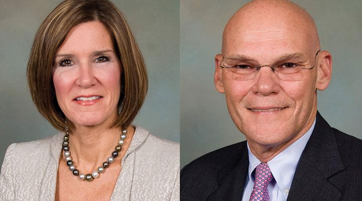 Mary Matalin and James Carville: April 3, 2008