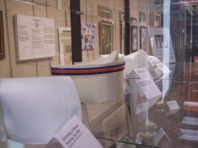 Thumbnail of close-up of exhibit case from The Evolution of Nursing exhibit