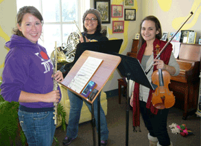 students rehearsing students rehearsing