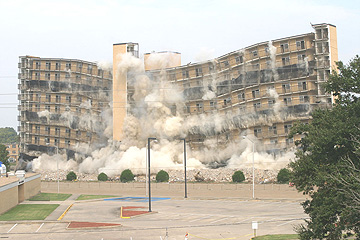 photo of implosion