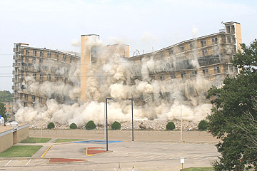 photo of implosion