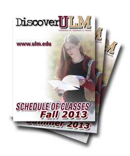 schedule of classes cover art