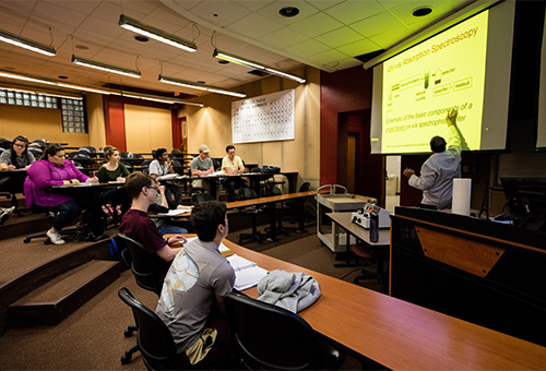 chemistry classroom