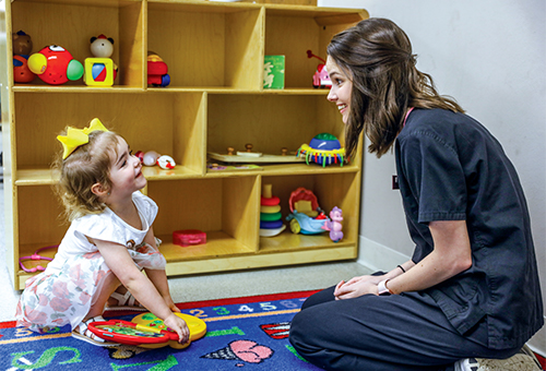 student child interaction