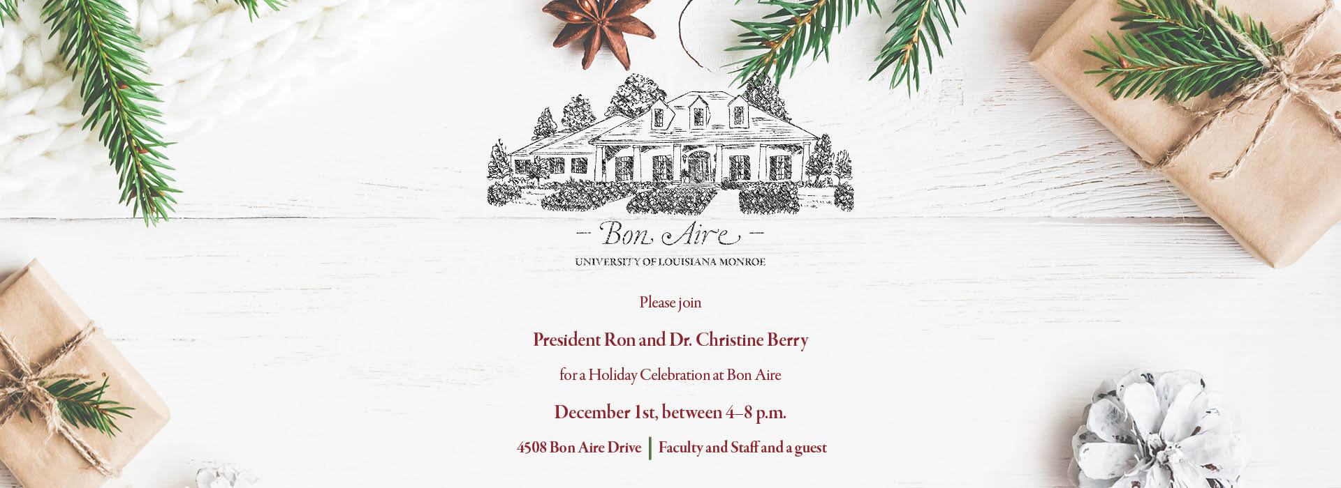Holiday Celebration Invitation