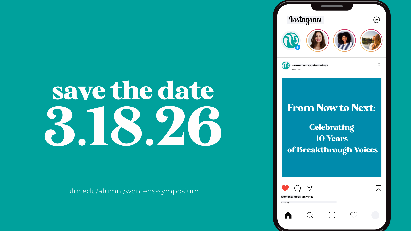Women's Symposium Save the Date