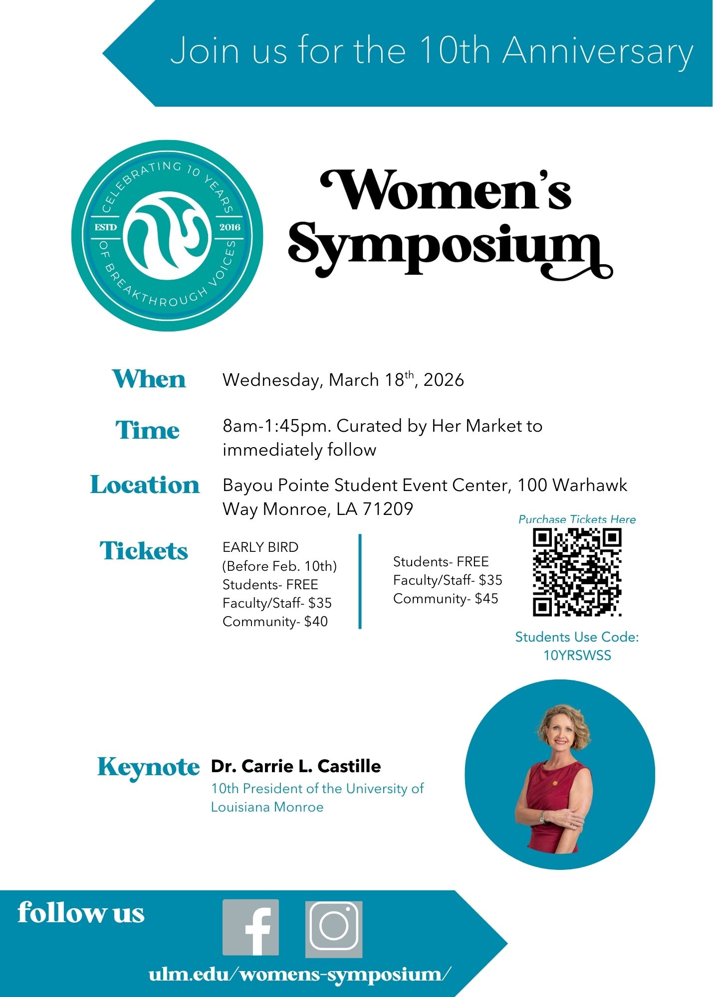 Women's Symposium QR Code