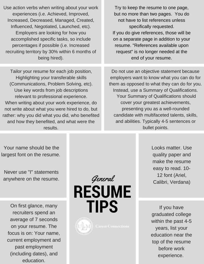 resumetips