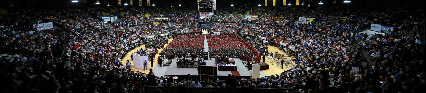 photo of previous ceremony in the coliseum