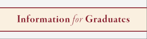 Commencement Info Button