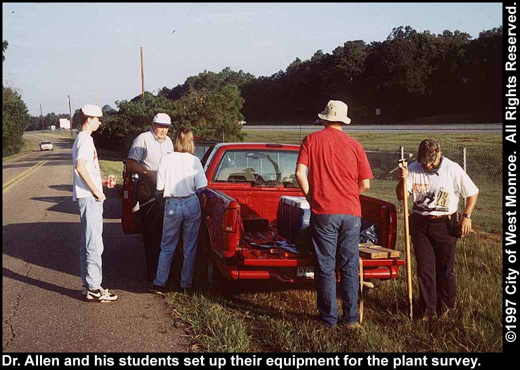 Photo: Preparation for survey
