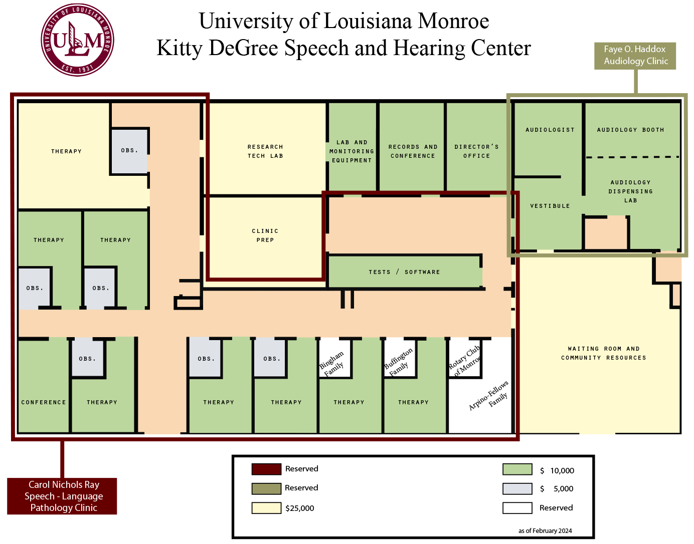 floor plan image of center