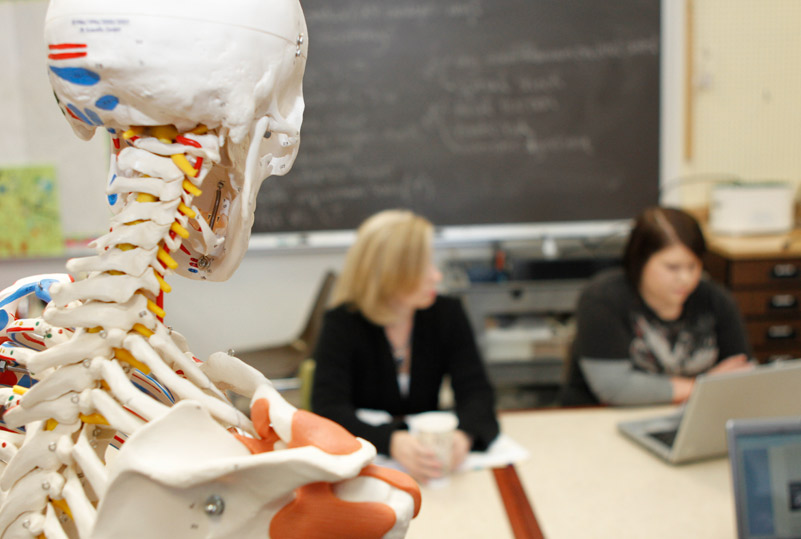 photo of a health sciences lab