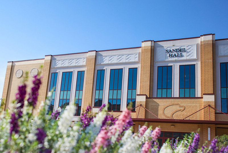 photo of Sandel Hall which houses Grad Office