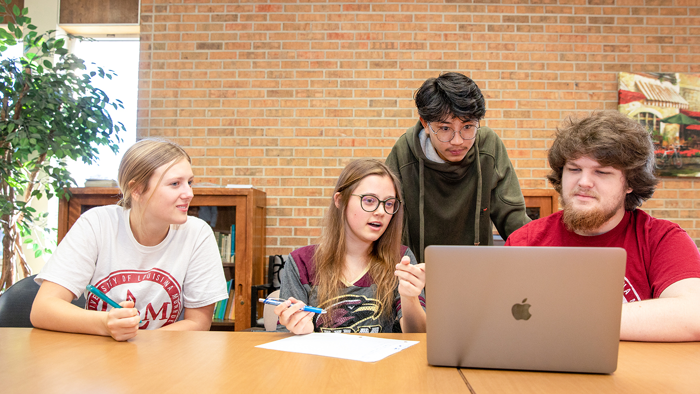 Honors Program banner students