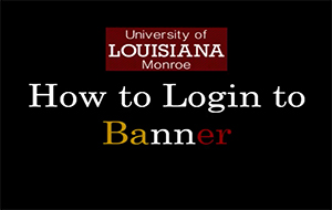 How to Login to Banner video image