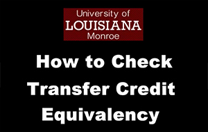 Learn about Transfer Credit Equivalency video image