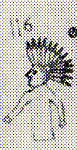 1900--Man wearing feather warbonnet