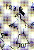 1907--Woman with name symbol of eagle claw