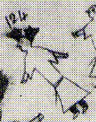 1908--Woman with name symbol of two bears' heads