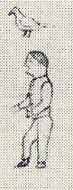 1916--Man with name symbol of bison's head