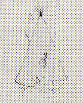 1923--Man sitting in yellow tipi