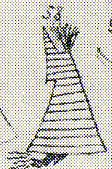 1842--Striped tipi