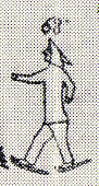 1852--Man in snowshoes