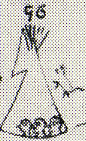 1880--Three figures seated in a tipi