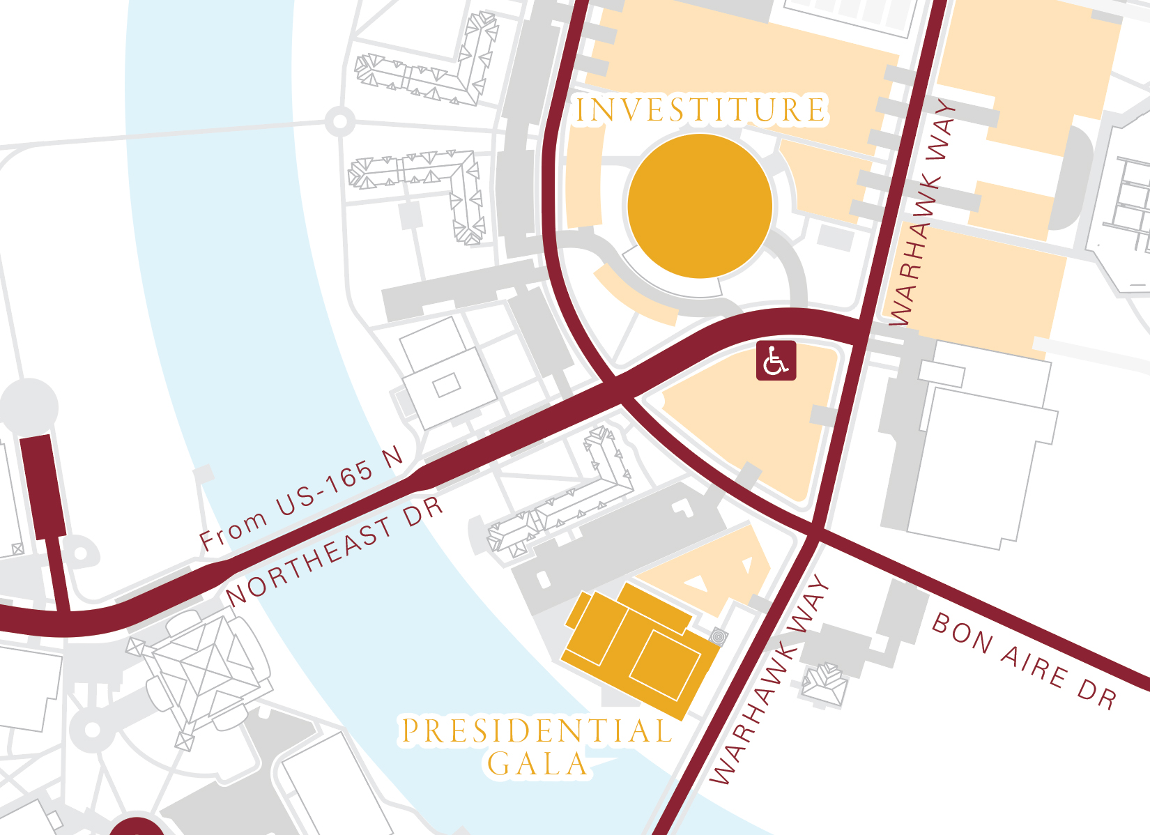 ULM Campus Map ULM Campus Map