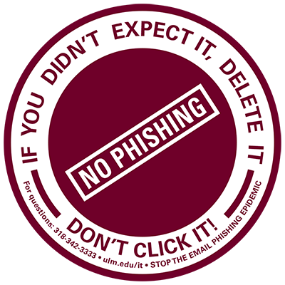 stop phishing graphic