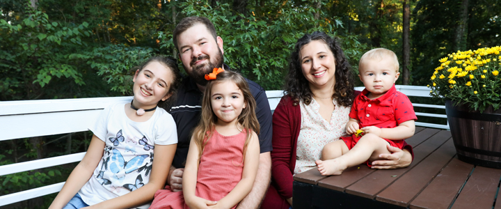 Chris able to spend time working, with family, and enrolled