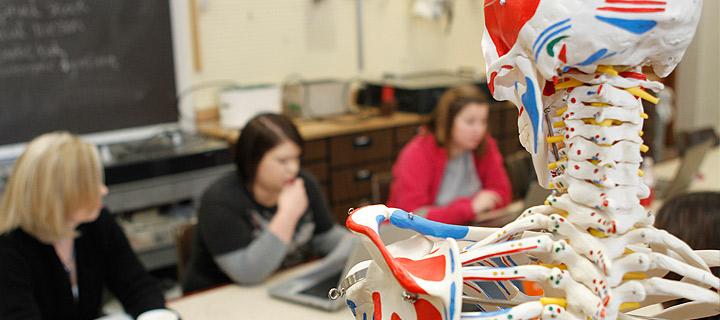 OT students in classroom