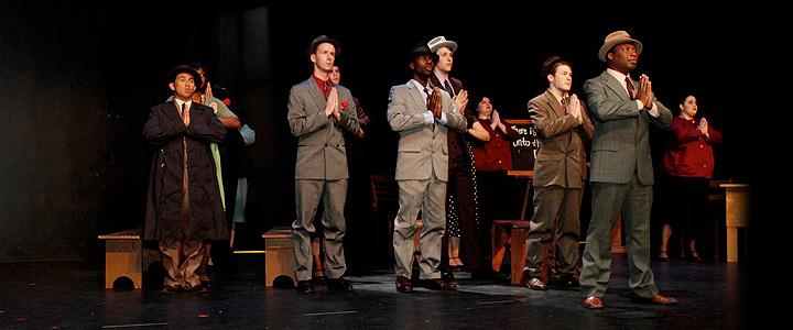 Scene from 2013 production of "Guys & Dolls"