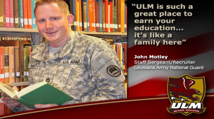 quote ULM is such a great place to earn your education