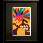 Title: Mardi Gras Poster