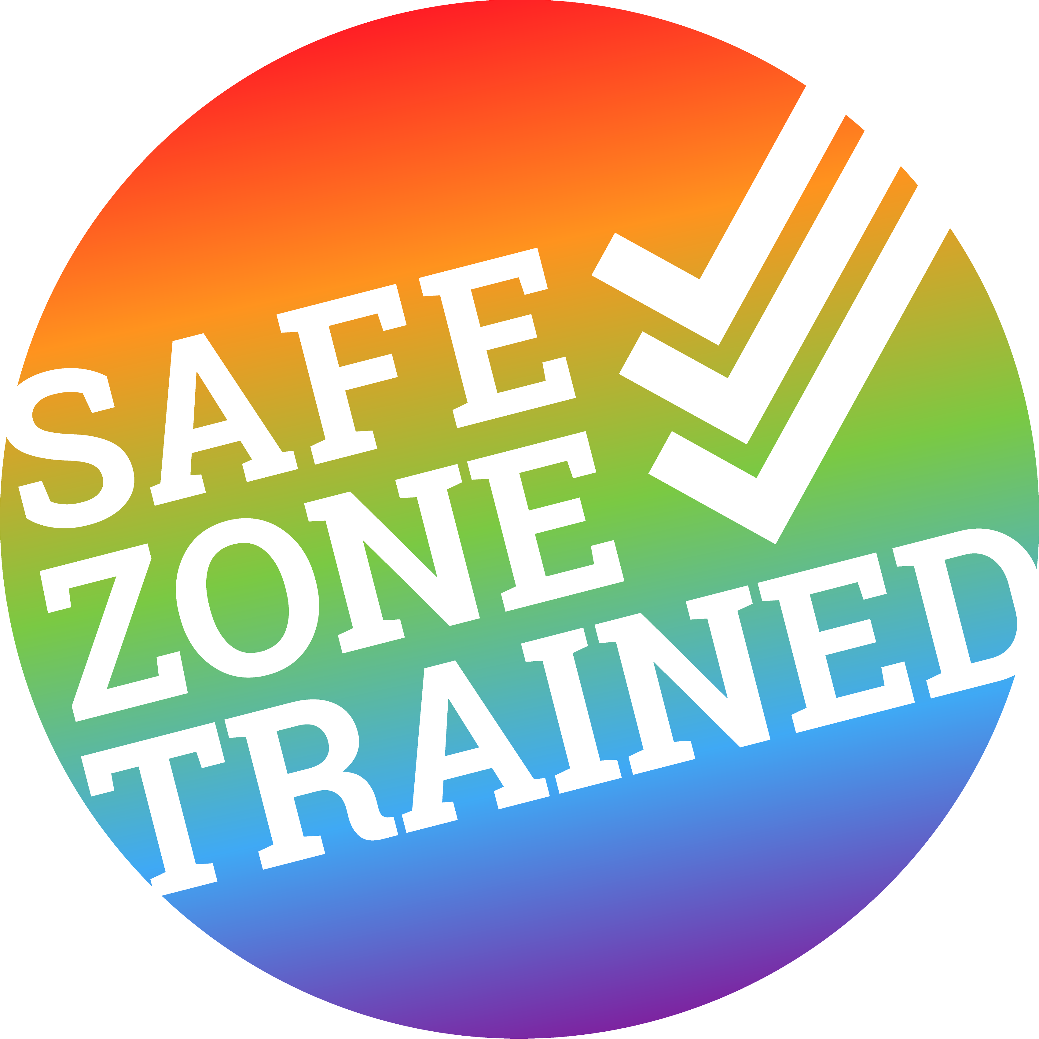 Safe Zone Image trained button