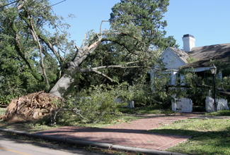 tornado damage