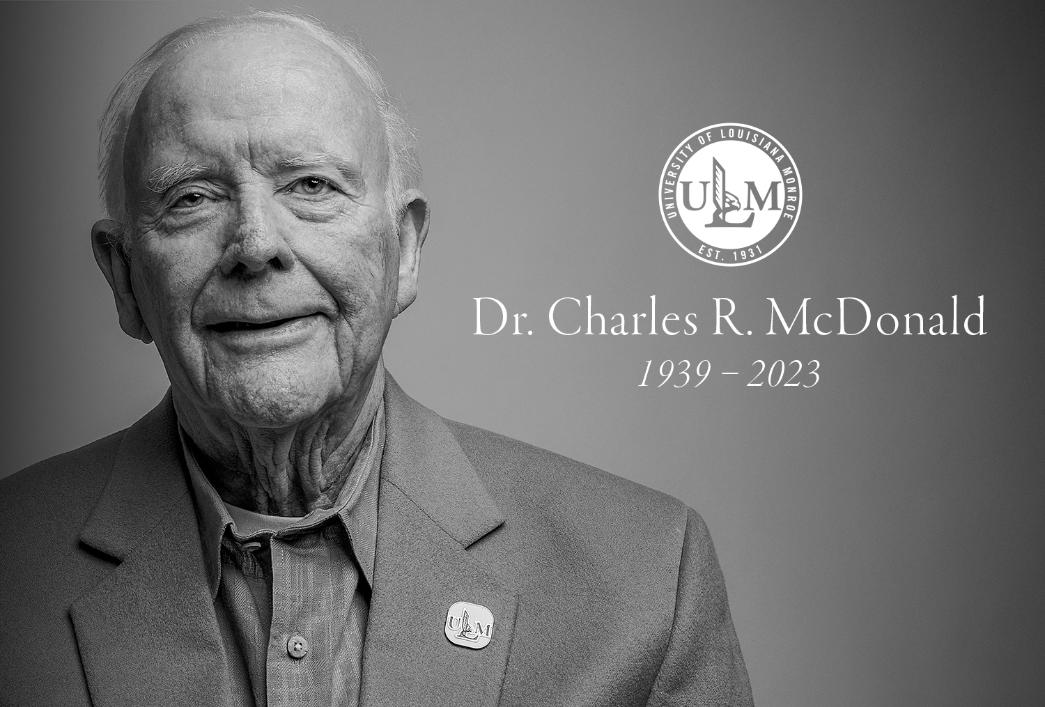 Dr. Charles R. McDonald