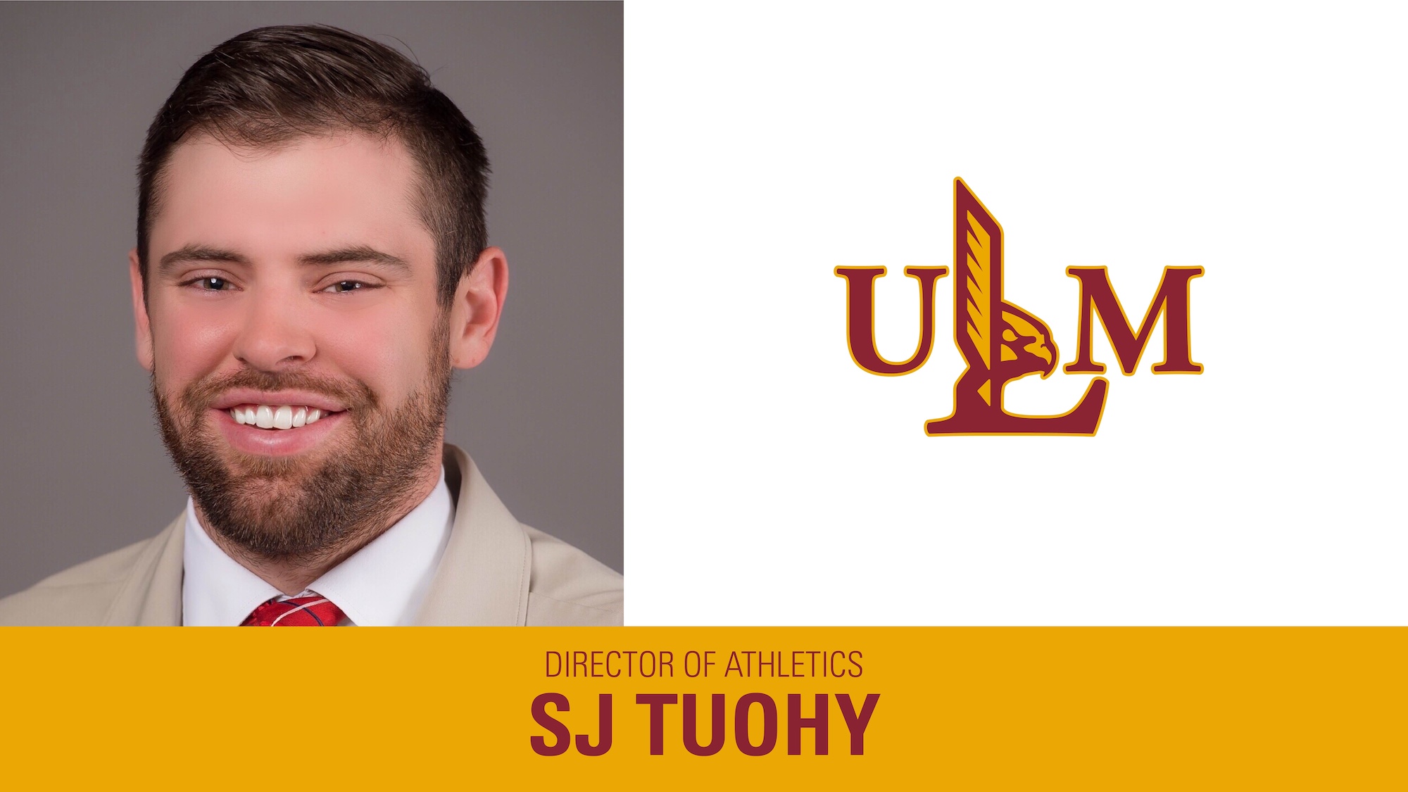 ULM Director of Athletics SJ Tuohy