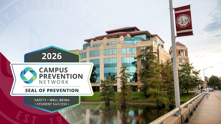 ULM Campus Prevention Network Seal of Prevention 2026