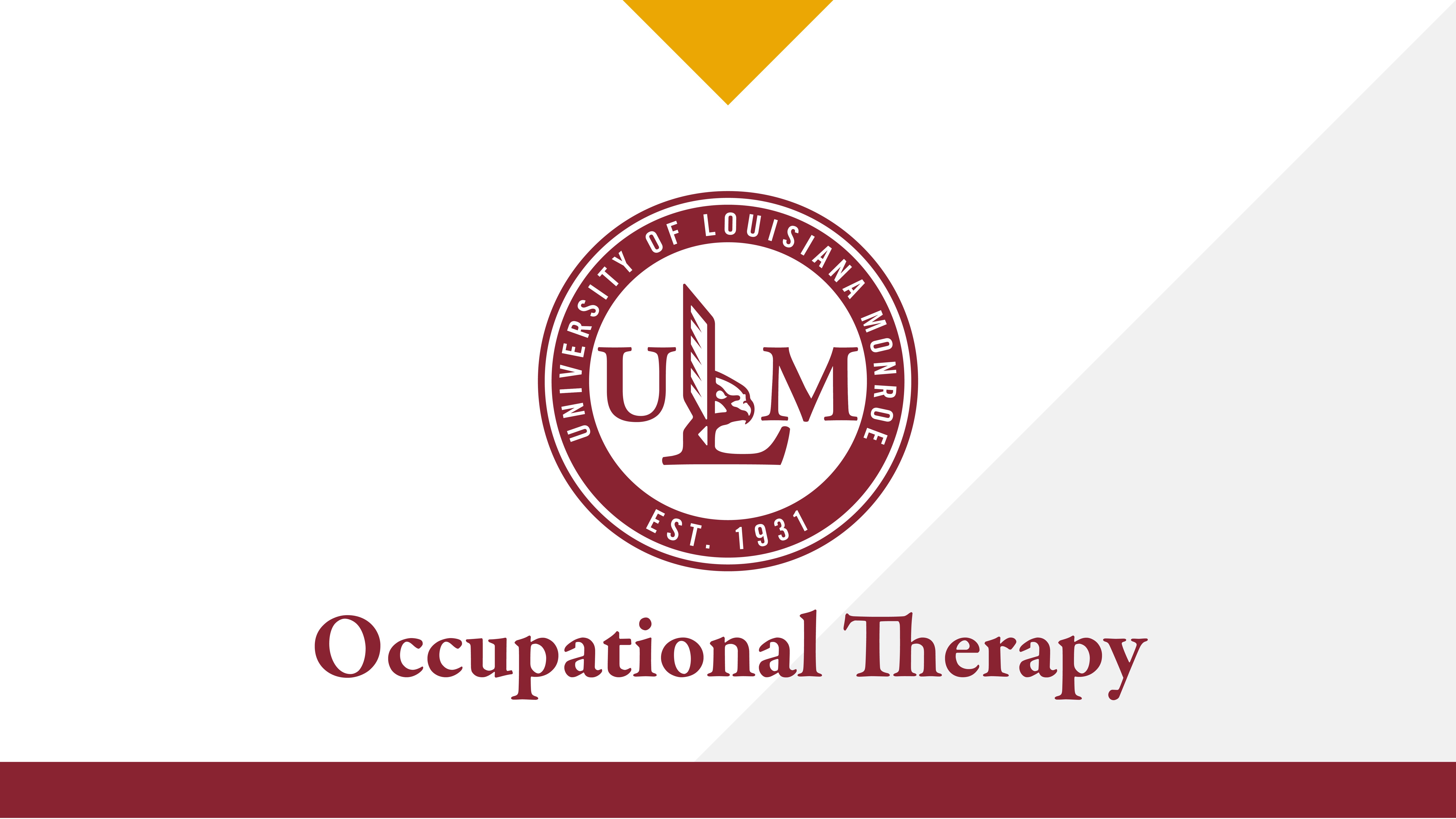 University of Louisiana Monroe Occupational Therapy