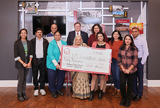 Heritage of India Society donates $30K for endowed scholarship