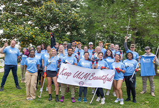 Keep ULM Beautiful holds campus cleanup event, awarded grant