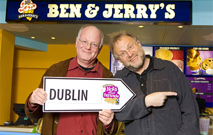 Photo of Ben and Jerry